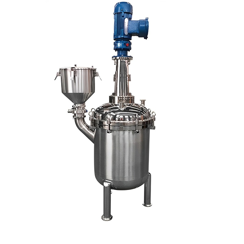 电加热反应釜液体真空搅拌罐